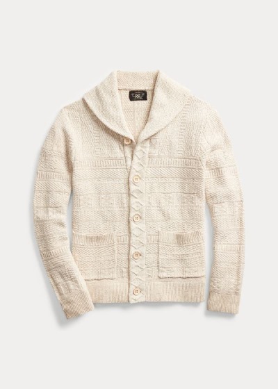 Ralph Lauren Cotton-Silk Cardigan Herre Danmark (SXGHT0734)